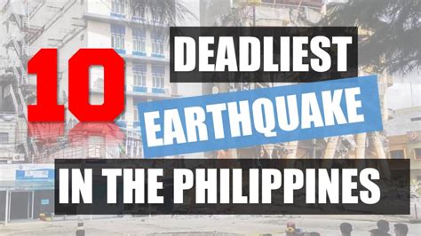 Deadliest earthquakes in the Philippines: What you .